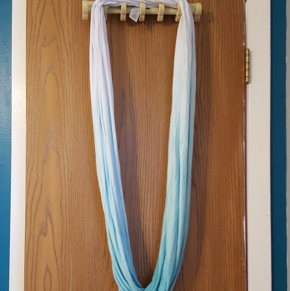 Ombré infinity scarf